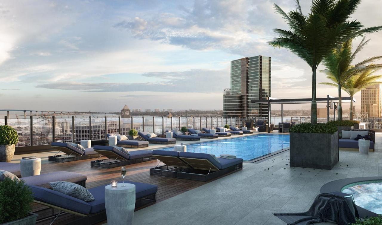 Luxury Designer Suite With Rooftop Pool, Gym San Diego Extérieur photo